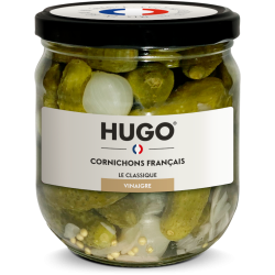 The french gherkin with vinegar and shallot 42.5 cl