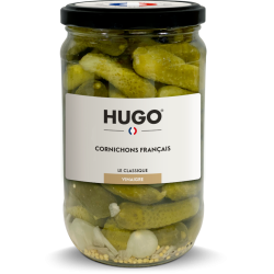 The french gherkin with vinegar and shallot 72 cl