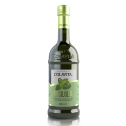 Virgin extra olive oil Basil flavor 50cl