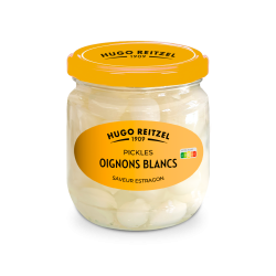 Pickles d'oignons blancs saveur estragon 37cl