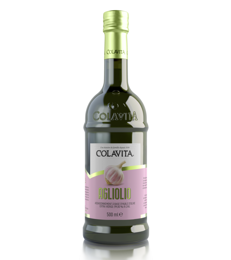 Olive oil Garlic flavor extra virgin 50cl Olive oil Garlic flavor extra virgin 50cl