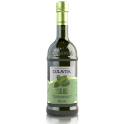 Virgin extra olive oil Basil flavor 50cl