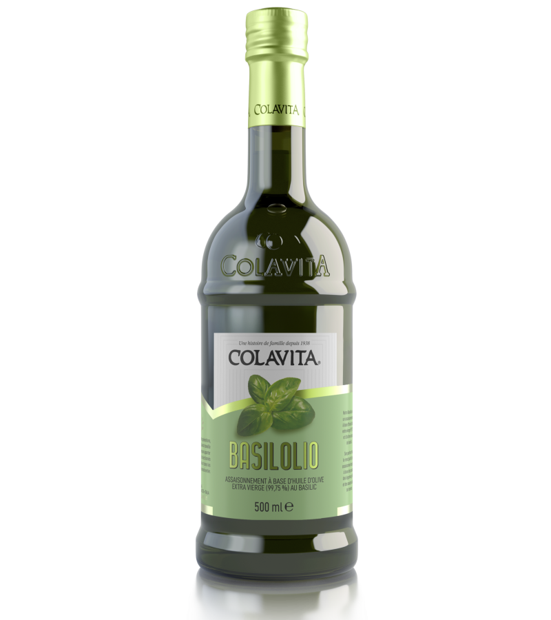 Olive oil Basil flavor virgin extra 50cl
